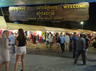 Cambodja - Nachtmarkt