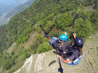 Nepal - Paragliden in Pokhara