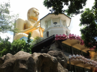 Sri Lanka - gouden Boeddha