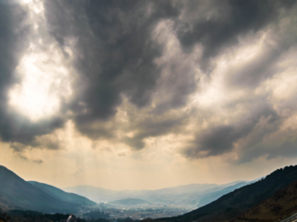 Japan - Valei in de buurt van Beppu op Kyushu, in het zuiden van Japan