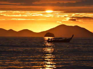 Thailand - Zonsondergang Ao nang