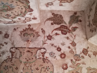 Iran - Wandversiering paleis Isfahan