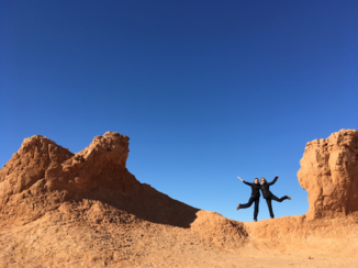 Gobiwoestijn - Flaming cliffs