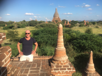 Myanmar - Tempels by bagan, magisch