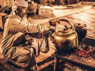 Dubai - koffie in de Woestijn