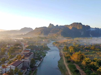 Luang Prabang - Luchtballonvaart boven Vang Vieng!