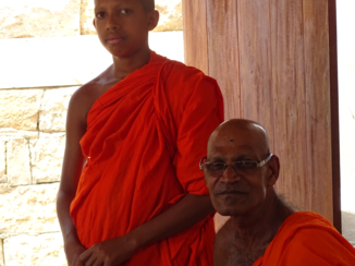 Sri Lanka - Monniken van Boeddha