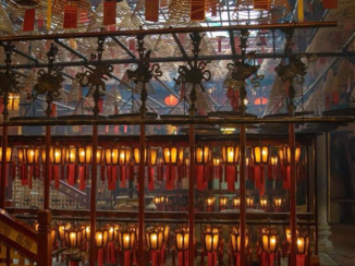 Hong Kong - Man Mo Tempel