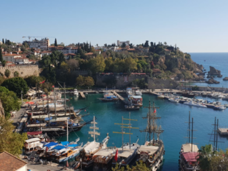 Turkije - De haven van Antalya