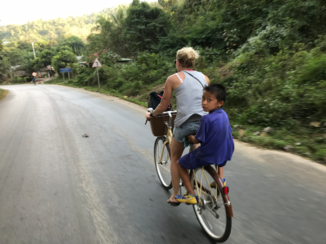 Laos - Bringing the kid back home
