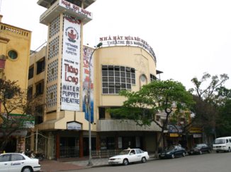 Rondreis Vietnam in vier weken - Water poppen Theater Hanoi