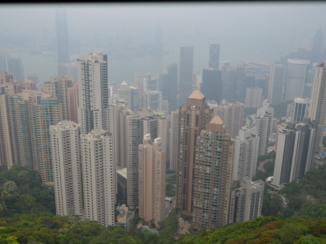Hong Kong - Uitzicht vanaf The Peak.