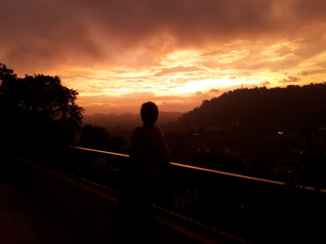 Sri Lanka - Zonsondergang van Kandy