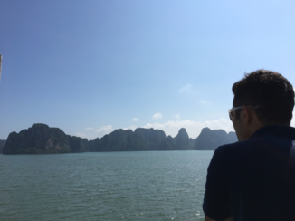 Halong Bay - On the ferry to Cat Ba
