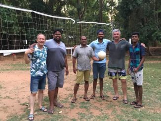 Sri Lanka - Volleybal met de locals