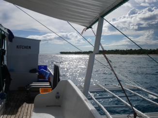 Filipijnen - op weg naar huis na heerlijke duik dag.