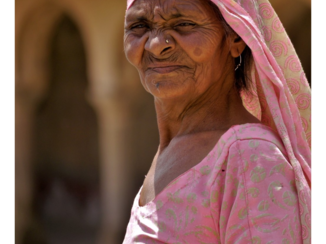 India - Lady in Pink