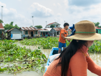 Cambodja - Floating villages