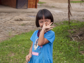Thailand - Meisje in Pai