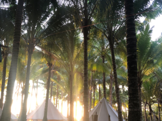Filipijnen - Siquijor - Zonsondergang op de Glamping