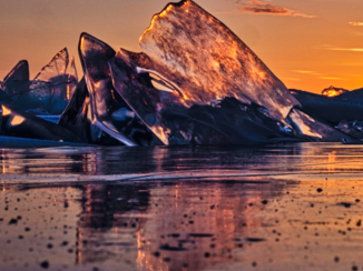 Baikalmeer - zonsondergang