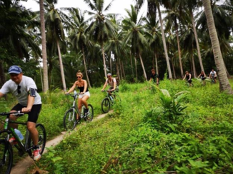 Rondreis Thailand in twee weken - Fietsen door de jungle van Koh Phangan