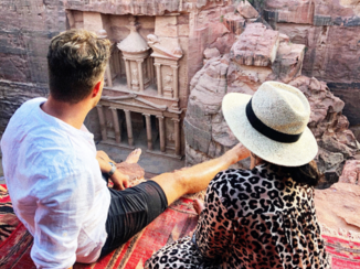 Petra - The view on the Treasury