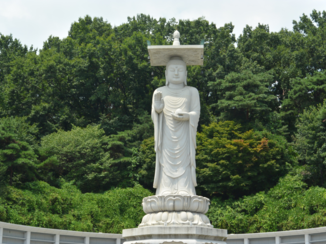 Zuid-Korea - Bongeunsa Temple in Gangnam Seoul