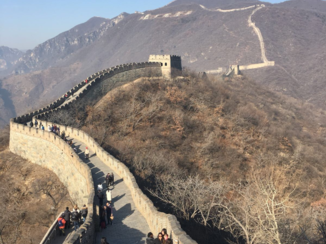 Chinese Muur - Chinese muur in de winter
