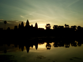 Cambodja - Angkor Wat bij zonsopkomst